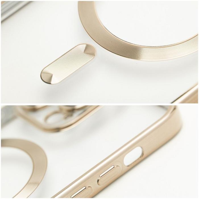 OEM - iPhone 15 Mobilskal MagSafe Electro - Guld