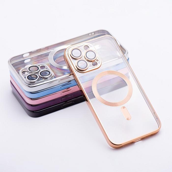 OEM - iPhone 15 Mobilskal MagSafe Electro - Guld
