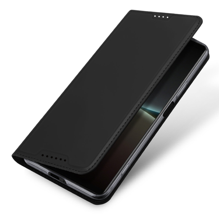 Dux Ducis - Dux Ducis Sony Xperia 5 IV Plånboksfodral Skin Series Flip - Svart