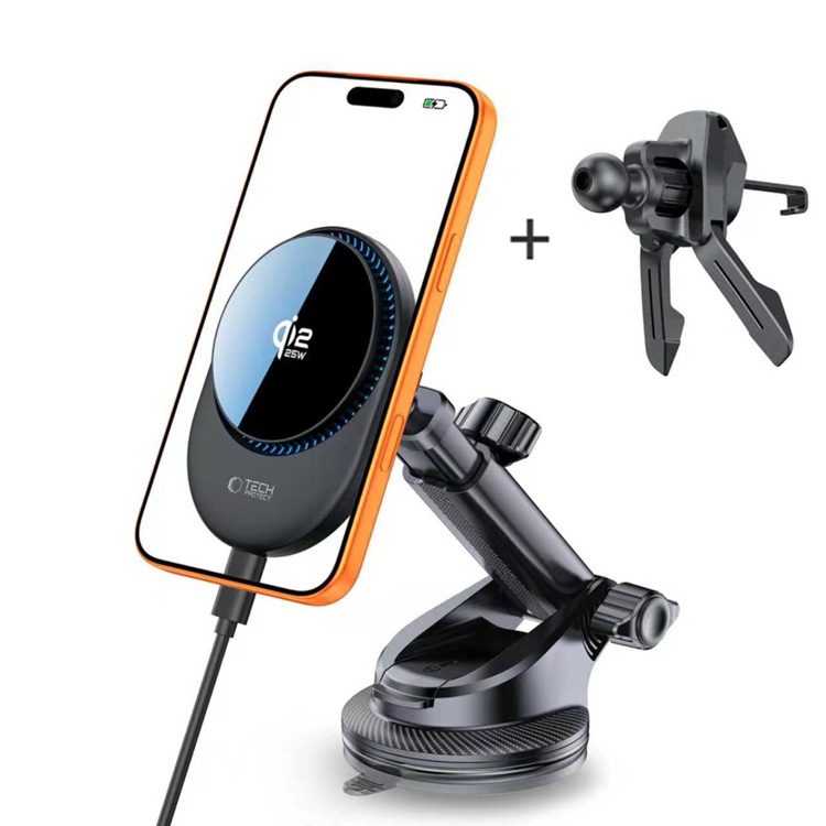 Tech-Protect Bilhållare För Instrumentbräda & Vent Magsafe Magnetic - Svart | 264 | AlltMobil
