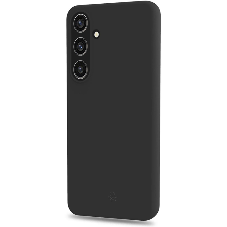 Celly Galaxy S25 Mobilskal Cromo Soft Rubber - Svart | 2353 | AlltMobil