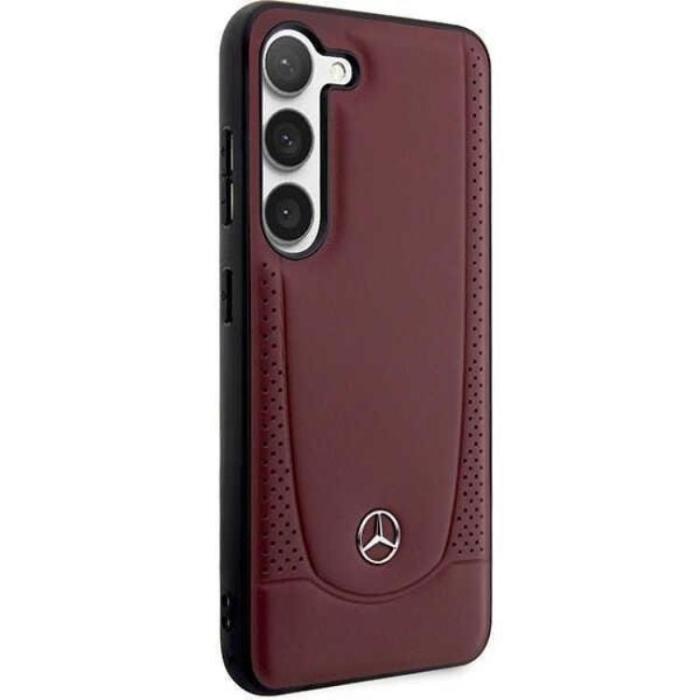 Mercedes - Mercedes Galaxy S23 Plus Skal Läder Urban Bengale - Röd