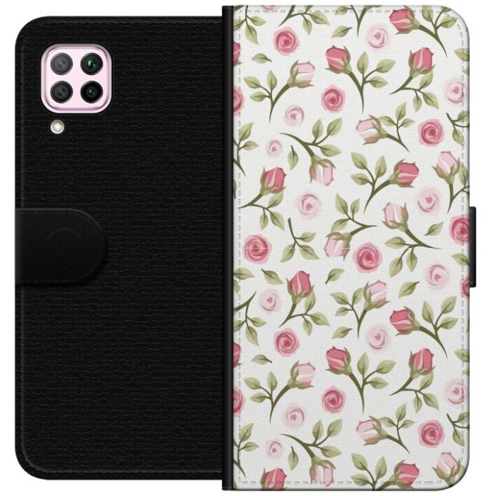 iSecrets - Plånboksfodral till Huawei P40 lite med Blommigt