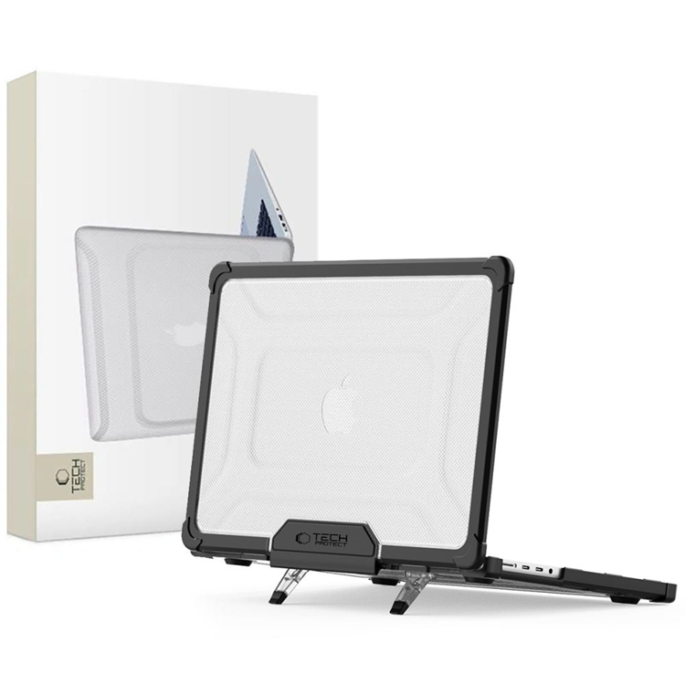 Tech-Protect Macbook Pro 14"" Skal Smartshell - Svart/Clear | 2353 | AlltMobil