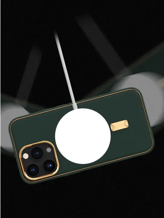 Boom of Sweden - BOOM iPhone 14 Plus Magsafe Läderskal - Grön
