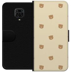 iSecrets - Plånboksfodral till Xiaomi Redmi Note 9S med Björnmönster