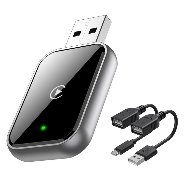CarPlay Konvertera Trådbunden Trådlös Adapter 348 - Svart | 505295 | AlltMobil