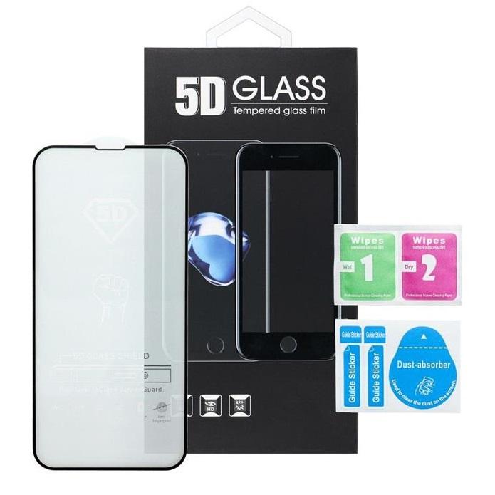 Xiaomi Redmi 10C Härdat Glas Skärmskydd 5D Full Lim - Svart | 5468 | AlltMobil