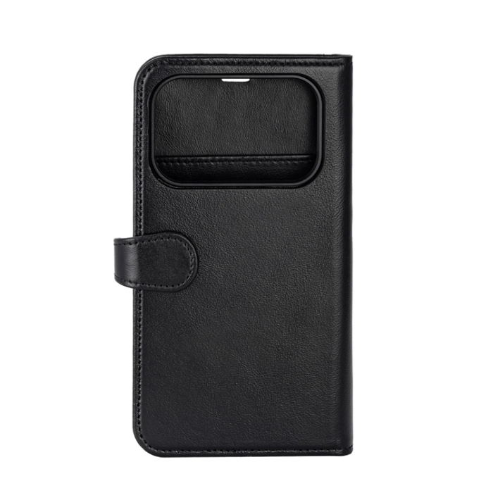 BUFFALO - BUFFALO iPhone 17 Pro Plånboksfodral MagSafe 2-i-1 3 Kort - Svart