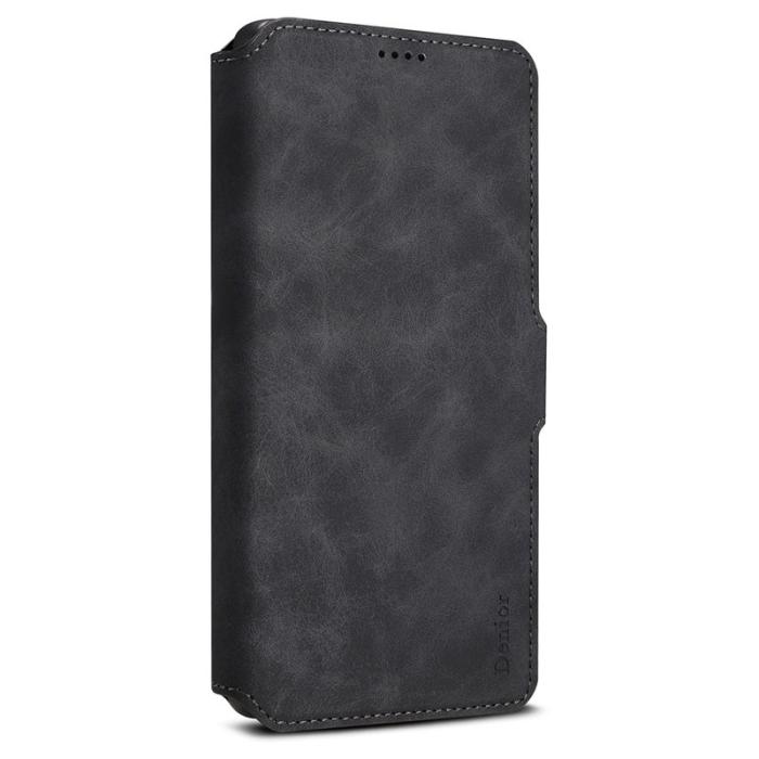 DENIOR - DENIOR B06 Samsung Galaxy S24 Ultra Plånboksfodral Konstläder + TPU - Svart