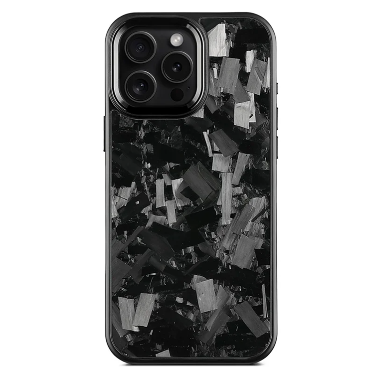 iPhone 16 Pro Max Mobilskal MagSafe Aramid Fiber med metallbåge - Svart | 2353 | AlltMobil