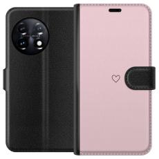 iSecrets - Pl&aring;nboksfodral till OnePlus 11 med Litet Hj&auml;rta