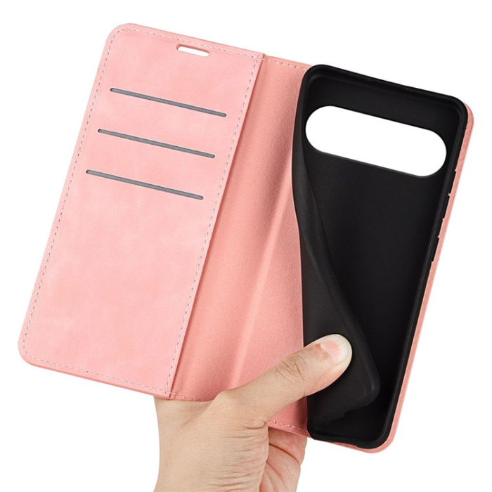 Taltech - Google Pixel 9/9 Pro Plånboksfodral - Rosa