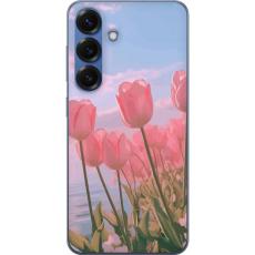 iSecrets - Mobilskal till Samsung Galaxy S25+ med Rosa Tulpaner