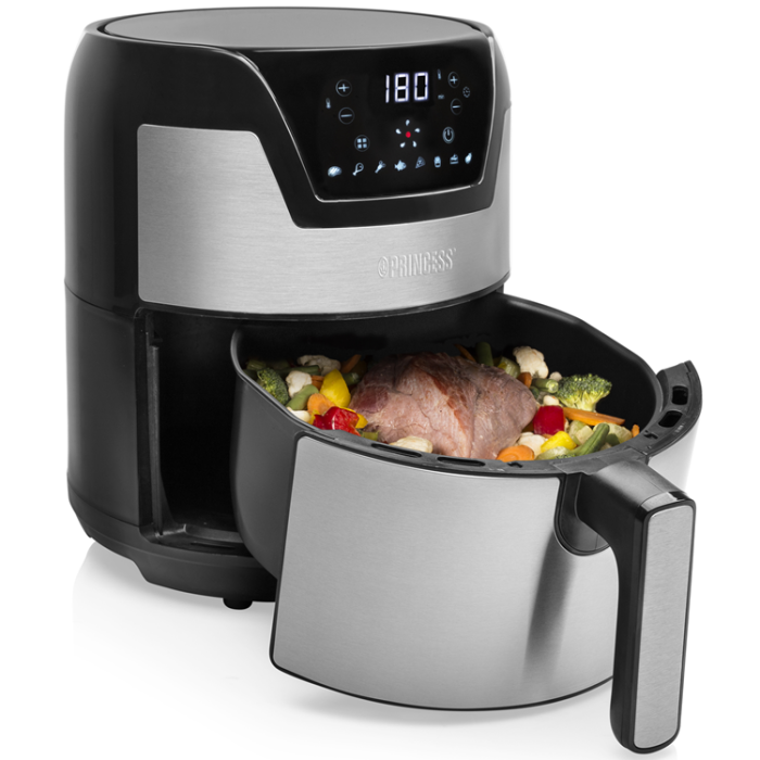 Princess - PRINCESS Aerofryer Digital 4.5L Stainless XXL 182026v