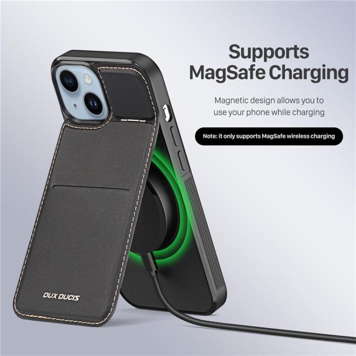 Dux Ducis - Dux Ducis iPhone 14 Plus Mobilskal Magsafe Korthållare Rafi