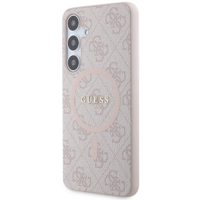 Guess - Guess Galaxy S24 Mobilskal Magsafe Collection - Rosa