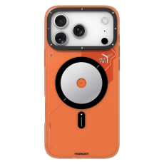 YOUNGKIT - YOUNGKIT iPhone 17 Pro Mobilskal MagSafe Unique Disc - Orange