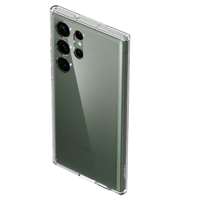 Spigen - Spigen Galaxy S23 Ultra Crystal Ultra Hybrid - Transparent