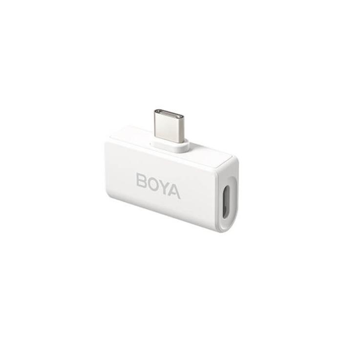 BOYA - BOYA Trådlös 2,4 GHz Mikrofon x2 Omic-U USB-C Vit