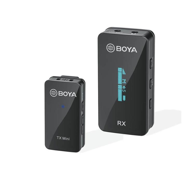 BOYA - BOYA Trådlös mikrofon x1 BY-XM6-S1 Mini 3,5mm