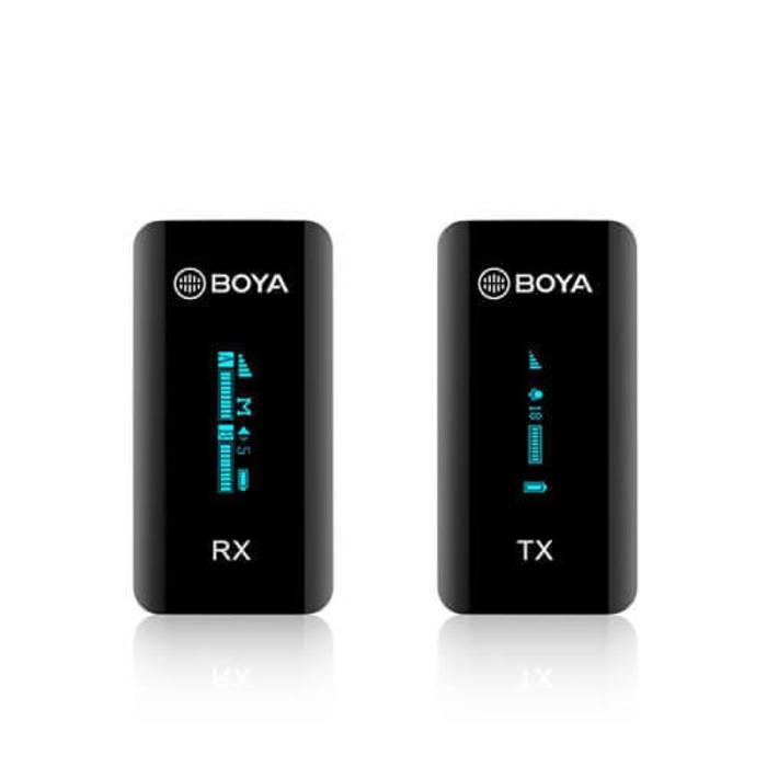 BOYA - BOYA Trådlös mikrofon x1 BY-XM6-S1 Ultrakompakt 2,4GHz