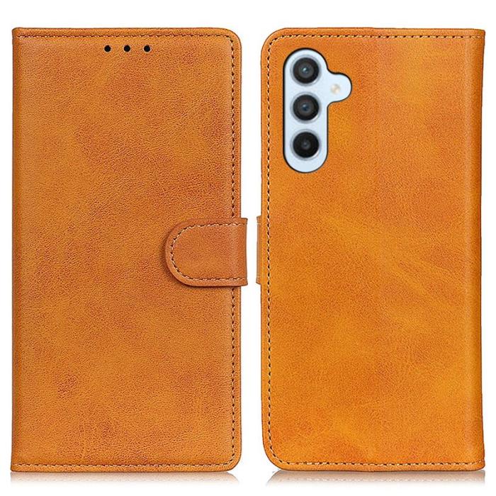 OEM - Plånboksfodral för Samsung Galaxy S26 Plus Konstläder Ställ - Brun