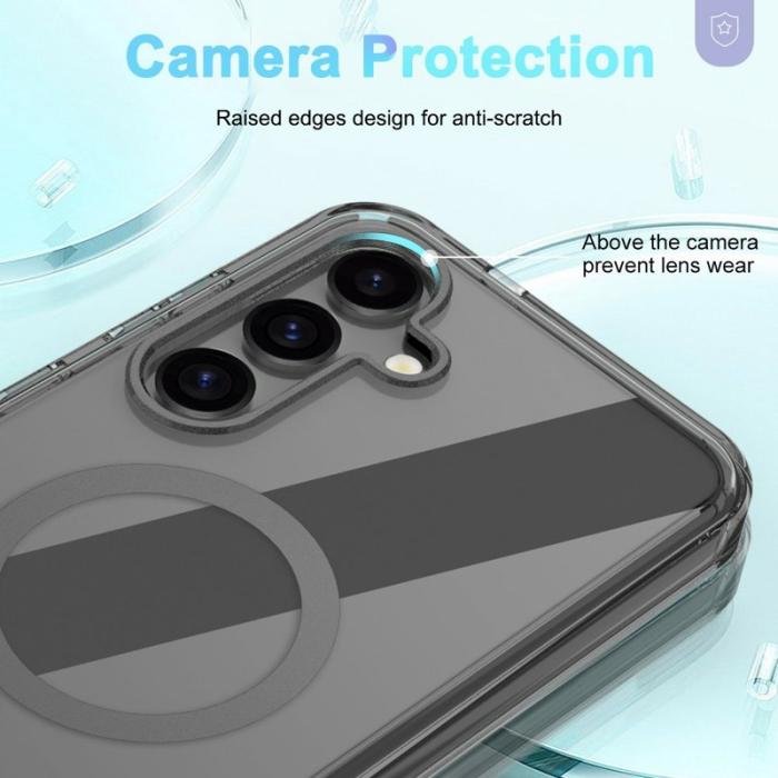 OEM - Mobilskal för Samsung Galaxy S26 Magnetiskt PC + TPU - Grå