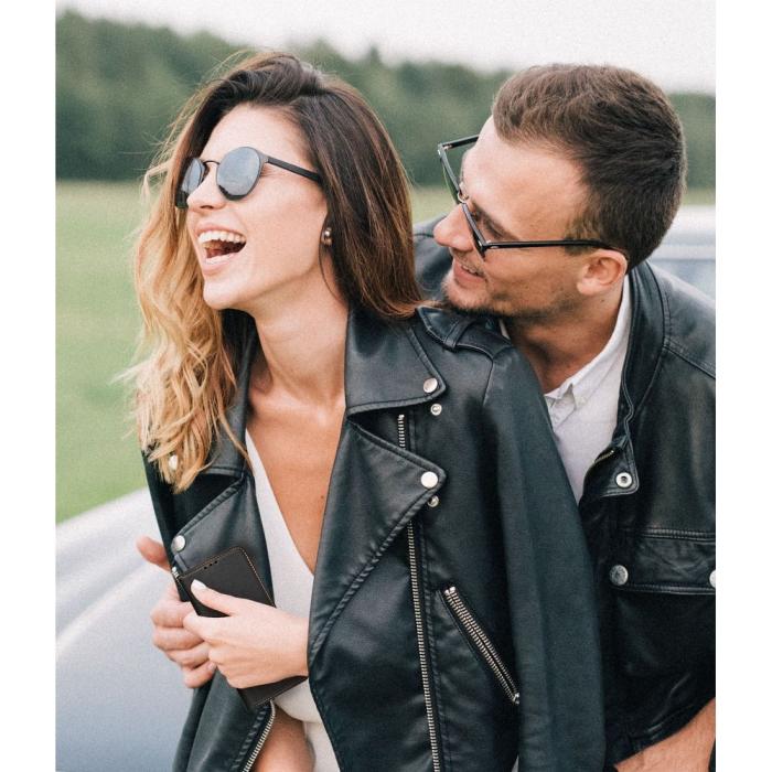 OEM - SMART PRO Läderfinish skal för Samsung S23 Ultra svart