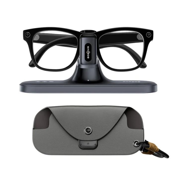 BoboVR - BOBOVR Smart AI 3-i-1 Glasögon Bärbar Laddningsdock CG2 För Ray-Ban Meta