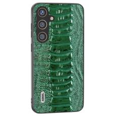 ABEEL - ABEEL Samsung Galaxy S24+ Pl&aring;nboksfodral Skyddande Bakcover Gr&ouml;n
