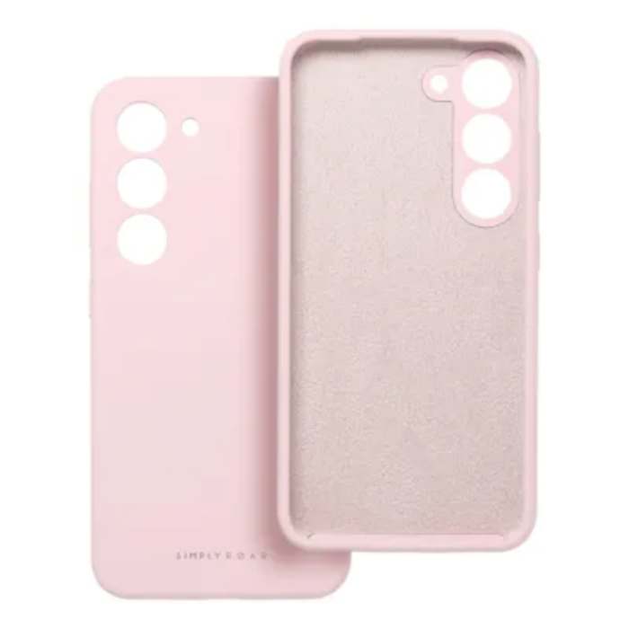 Roar - Roar Mobilskal till Samsung Galaxy A14 4G / A14 5G Roar Cloud Skin - Ljusrosa