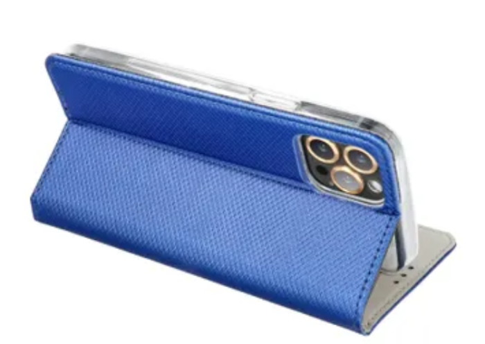 OEM - Iphone 15 Plus Plånboksfodral Smart - Blå