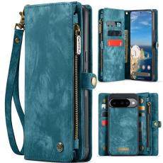 Caseme - CASEME Pl&aring;nboksfodral Konstl&auml;der till Google Pixel 10 Pro - Bl&aring;