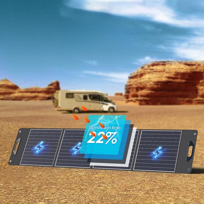Choetech - Choetech Solar Panel (300W) Light Weight - Svart