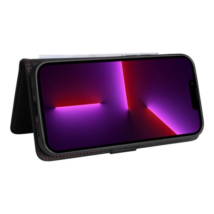 BETOPNICE - BETOPNICE iPhone 13 Pro Plånboksfodral - Avtagbart Konstläder - Svart