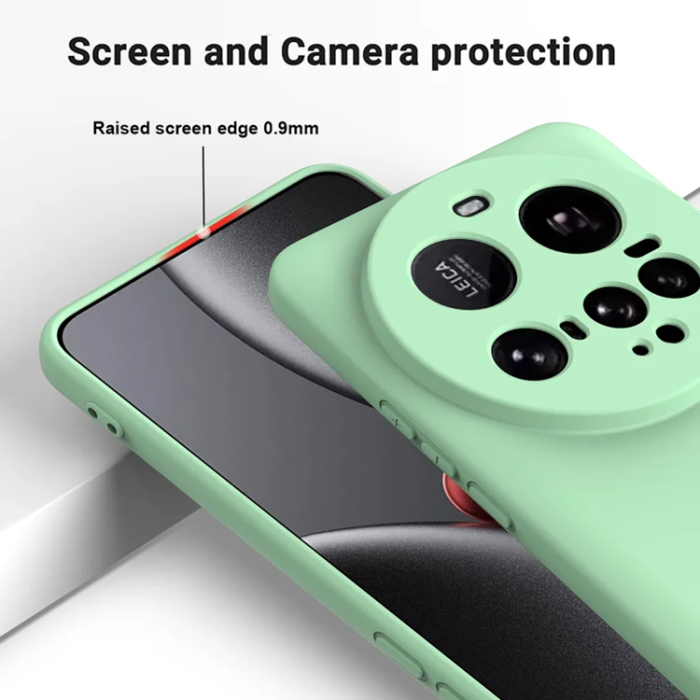 A-One Brand - Xiaomi 15 Ultra Mobilskal Liquid Silikon - Grön
