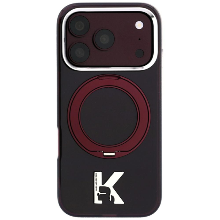 KARL LAGERFELD - Karl Lagerfeld Mobilskal till iPhone 18 Pro Max/17 Pro Max Magsafe IML Ringställ
