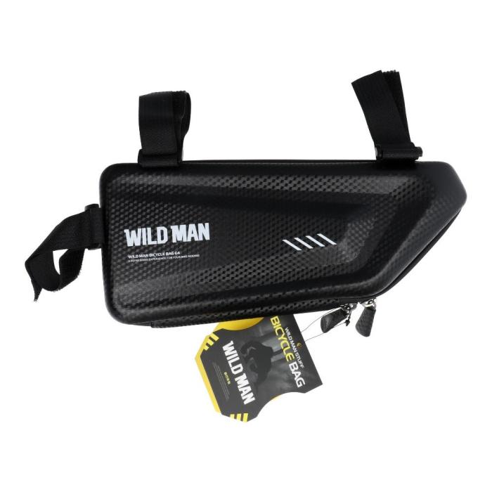 WildMan - WILDMAN Cykelhållare Frontbalkväska med Pekskärm E4 1.5L 4