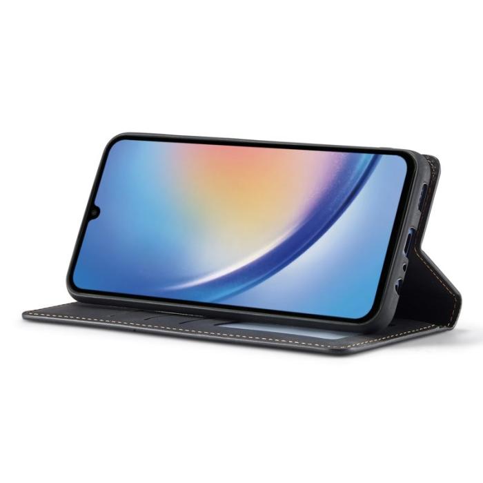 FORWENW - FORWENW Fantasy Series Samsung Galaxy A34 Plånboksfodral Konstläder - Svart