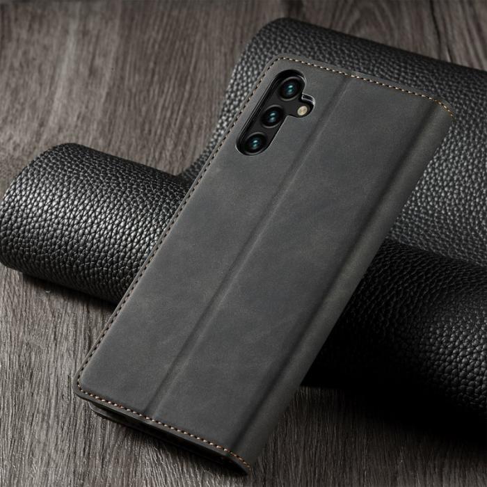 FORWENW - FORWENW Fantasy Series Samsung Galaxy A34 Plånboksfodral Konstläder - Svart