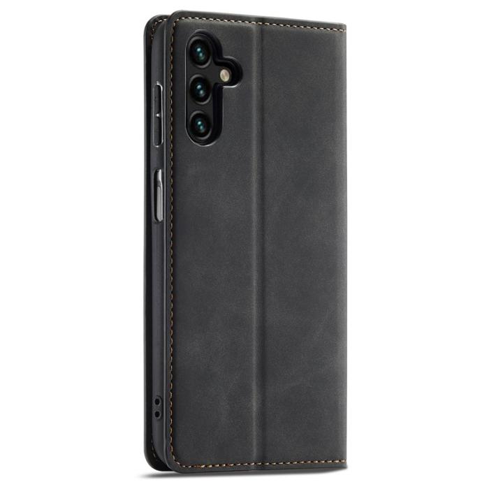 FORWENW - FORWENW Fantasy Series Samsung Galaxy A34 Plånboksfodral Konstläder - Svart