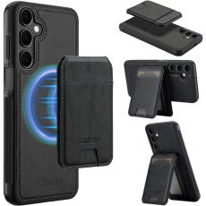 LC.imeeke - LC.IMEEKE L3 Samsung Galaxy A35 5G Fodral - KonstL&auml;der - Svart