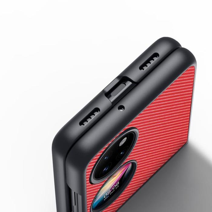 Dux Ducis - Dux Ducis Huawei P50 Skal Fino Nylon - Röd