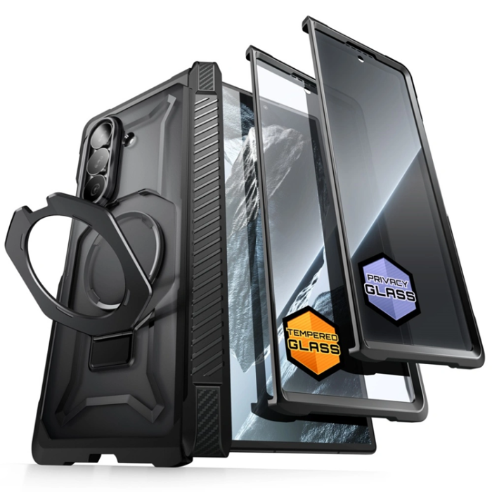 SupCase - [2-Pack] SupCase Mobilskal Magsafe För Galaxy Z Fold 8 UB Grip - Svart