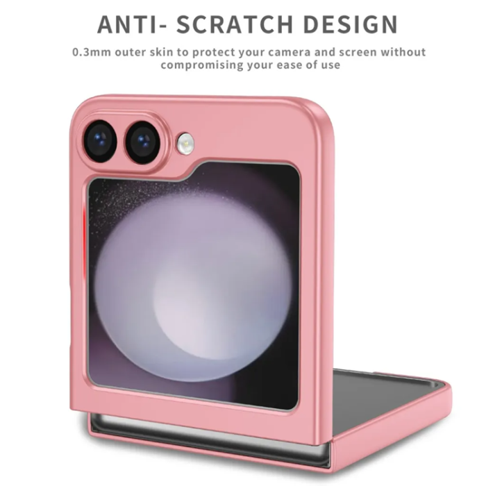 Taltech - Galaxy Z Flip 6 5G Mobilskal Ringhållare - Rosa