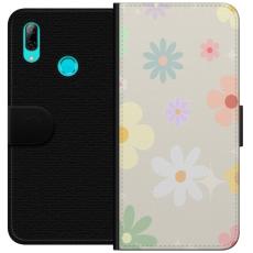 iSecrets - Plånboksfodral till Huawei P smart 2019 med fejdande blommor