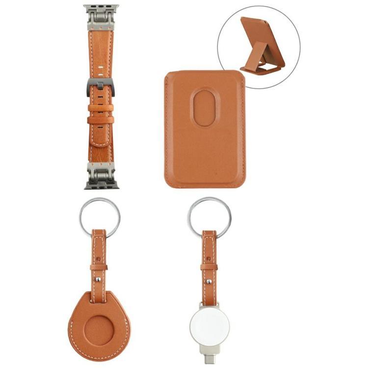 4smarts 4in1 Apple Watch Laddare & Band MagSafe Korthållare AirTag Skal | 505295 | AlltMobil