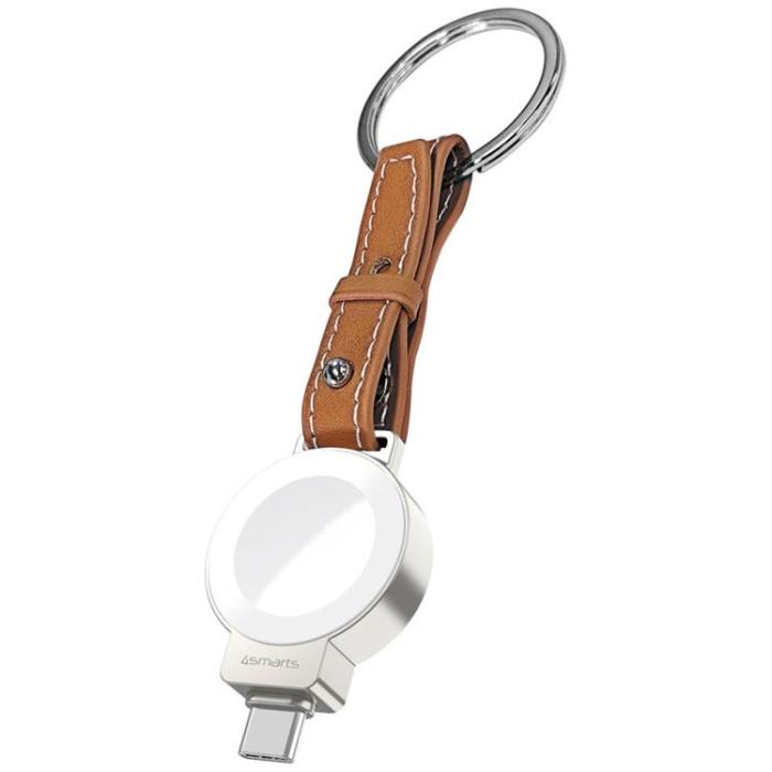 4smarts - 4smarts 4in1 Apple Watch Laddare & Band MagSafe Korthållare AirTag Skal