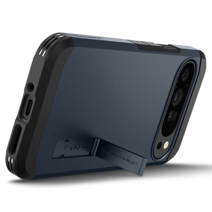 Spigen - Spigen Google Pixel 9 Pro XL Mobilskal Tough Armor - Metal Slate